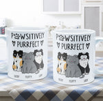 Pawsitively Purrfect - Personalized Mug
