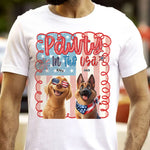 Pawty In The Usa - Personalized Shirt