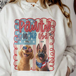 Pawty In The Usa - Personalized Shirt