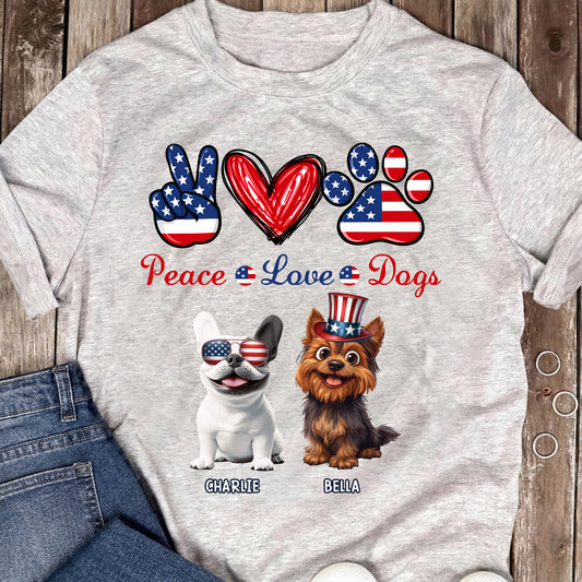 Peace-Love-Dogs-Personalized-Shirt-1