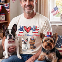 Peace-Love-Dogs-Personalized-Shirt-2