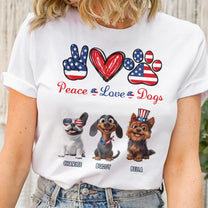 Peace-Love-Dogs-Personalized-Shirt-3