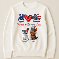 Peace-Love-Dogs-Personalized-Shirt-5