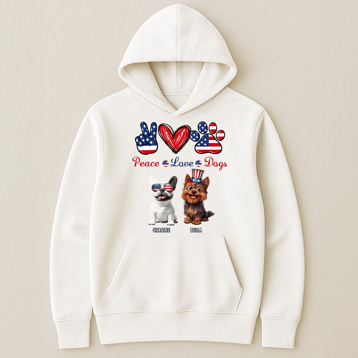 Peace-Love-Dogs-Personalized-Shirt-7