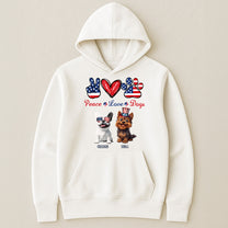 Peace-Love-Dogs-Personalized-Shirt-7