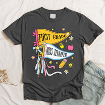 Pencil-Back-To-School-Teacher-Custom-Pennant--Personalized-Shirt-2
