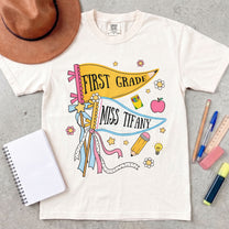 Pencil-Back-To-School-Teacher-Custom-Pennant--Personalized-Shirt-7