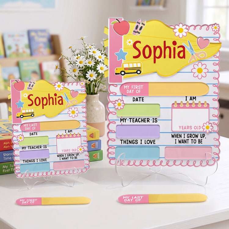 Pennant-Design-Back-To-School-Milestone-Personalized-First-And-Last-Day-School-Sign-4