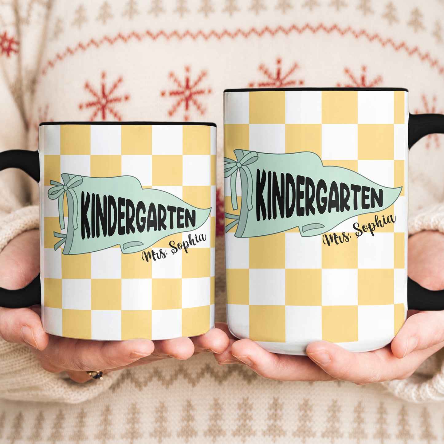 Pennant-Design-Teacher-Back-To-School-Gift-Personalized-Mug4