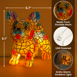 Personalized French Bulldog Lamp