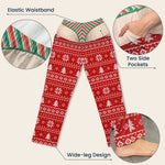 Personalized Funny Men Underwear, Gift Christmas Pajama Pants For Men - Personalized Lounge Pants