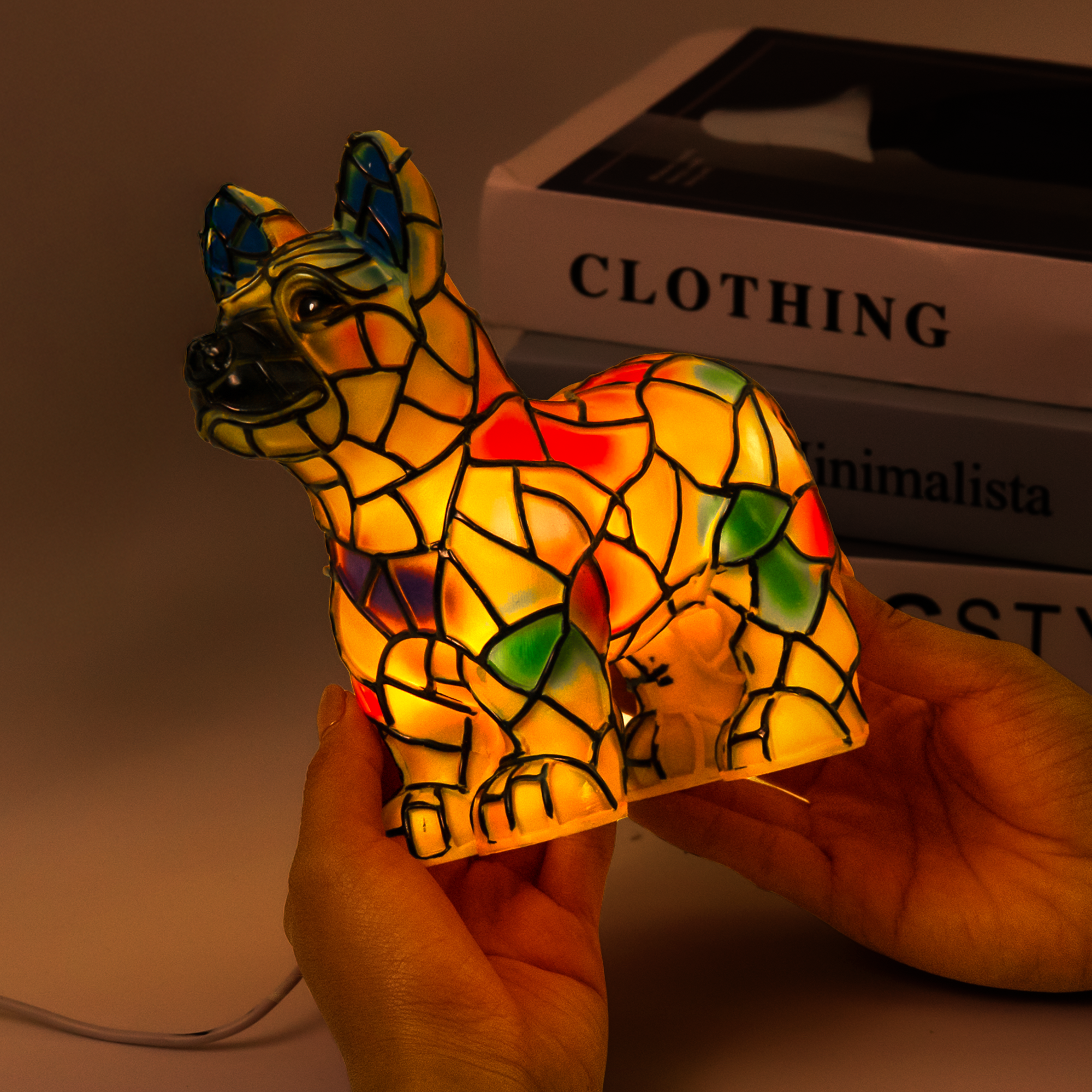 Personalized German Shepherd Lamp