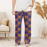 Personalized Halloween Pajama Pants For Men, Funny Fake Underwear Sleep Pants - Personalized Lounge Pants