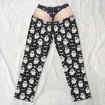 Personalized Halloween Pajama Pants For Men, Funny Fake Underwear Sleep Pants - Personalized Lounge Pants