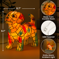 Personalized Labrador Retriever Lamp