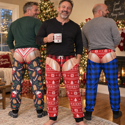 Personalized Funny Men Underwear, Gift Christmas Pajama Pants For Men - Personalized Sweatpants