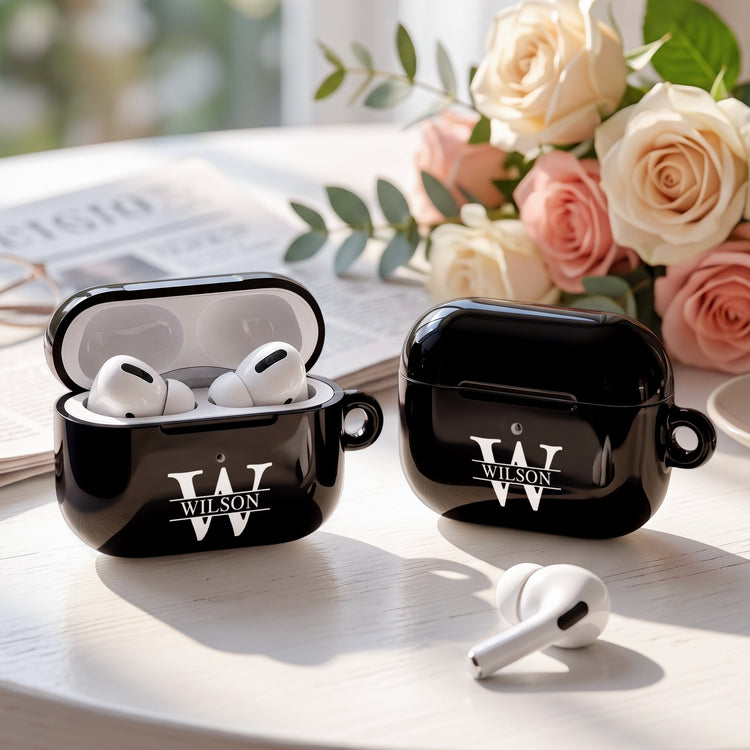 Personalized-Monogram,-Initial-Name-For-Him,-Husband,-Son-Personalized-Protective-Case-For-AirPods-4