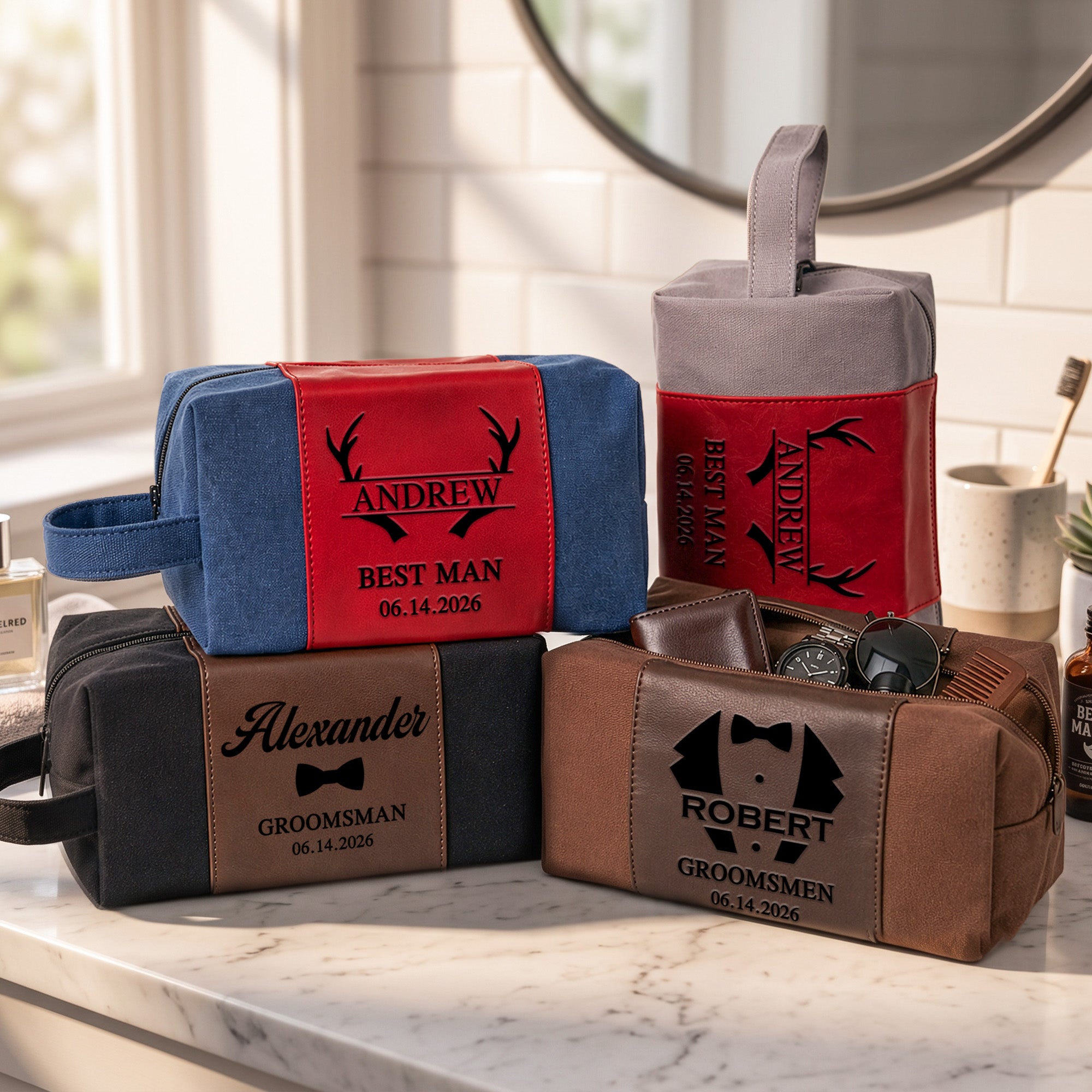 Personalized-Monogram,-Initial-Name-Wedding-Gifts-For-Groomsmen,-Best-Man,-Groom-Personalized-Toiletry-Bag-3