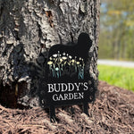 Pet Lover Gift Dog Garden Metal Stake - Personalized Garden Stake