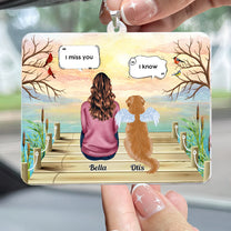 Pet Memorial I Am Always With You - Personalized Car Ornament