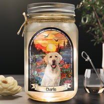 Pet Memorial I'm Always With You - Personalized Mason Jar Light