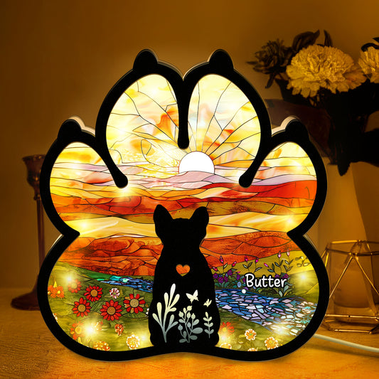 Pet Memorial - Personalized LED Night Lamp