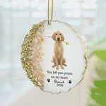Pet Memorial Remembrance Gift - Personalized Resin Ornament