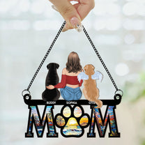 Pet Parents - Personalized Window Hanging Suncatcher Ornament