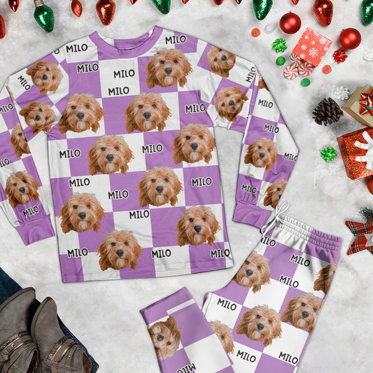 Pet Pattern - Personalized Photo Pajama Set