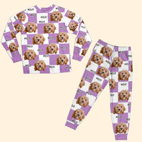 Pet Pattern - Personalized Photo Pajama Set