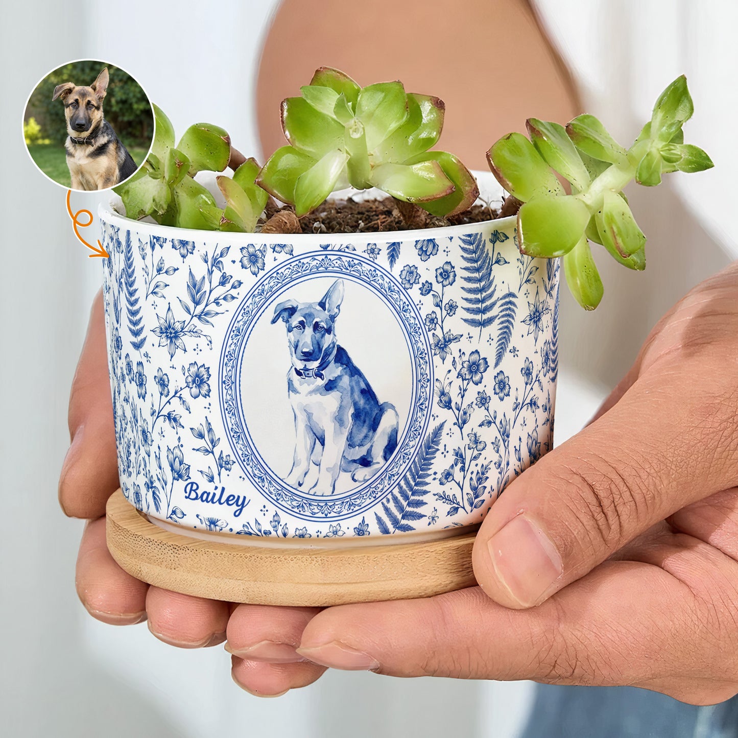 Pet-Portrait-Planter-Home-Decor,-Pet-Memorial-Remembrance-Personalized-Plant-Pot-(1.1)