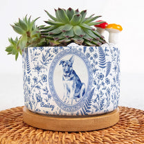 Pet-Portrait-Planter-Home-Decor,-Pet-Memorial-Remembrance-Personalized-Plant-Pot-2