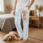 Pet-Portrait-Watecolor-Striped-Pattern-Personalized-Lounge-Pants-1