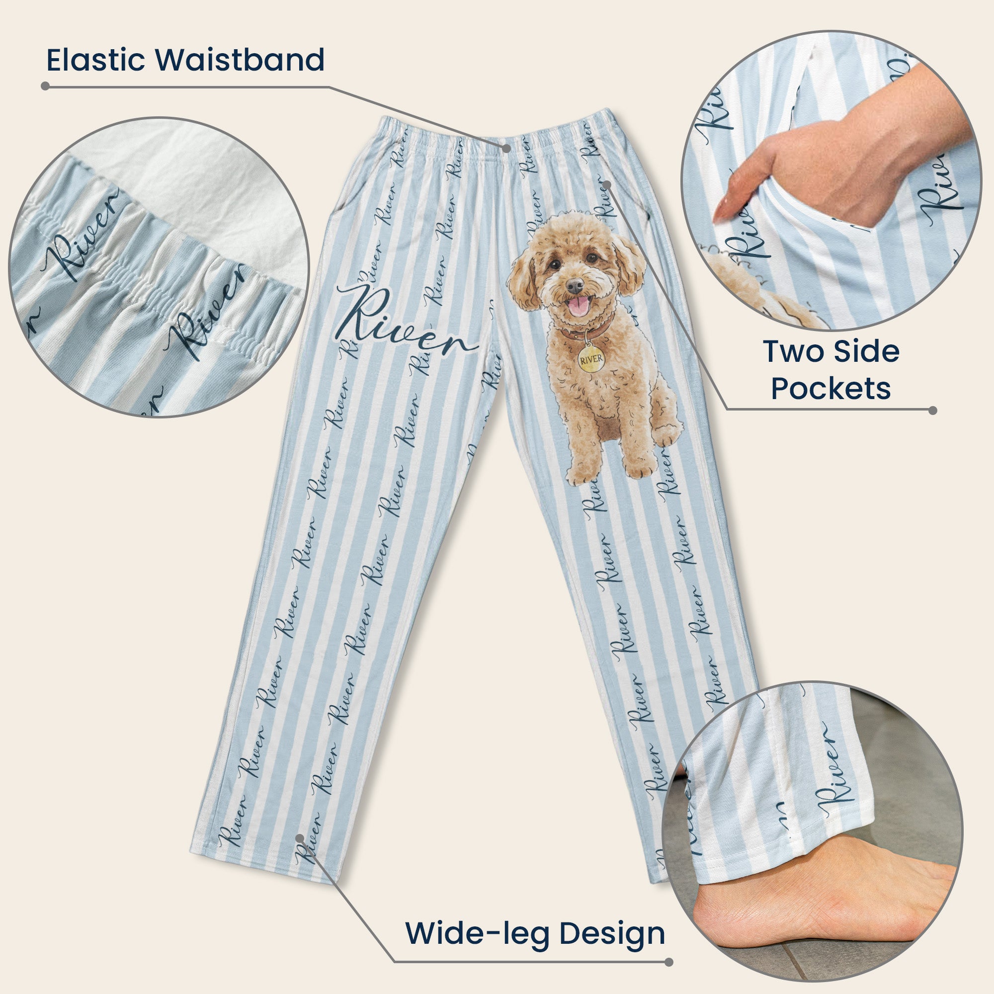 Pet-Portrait-Watecolor-Striped-Pattern-Personalized-Lounge-Pants-8
