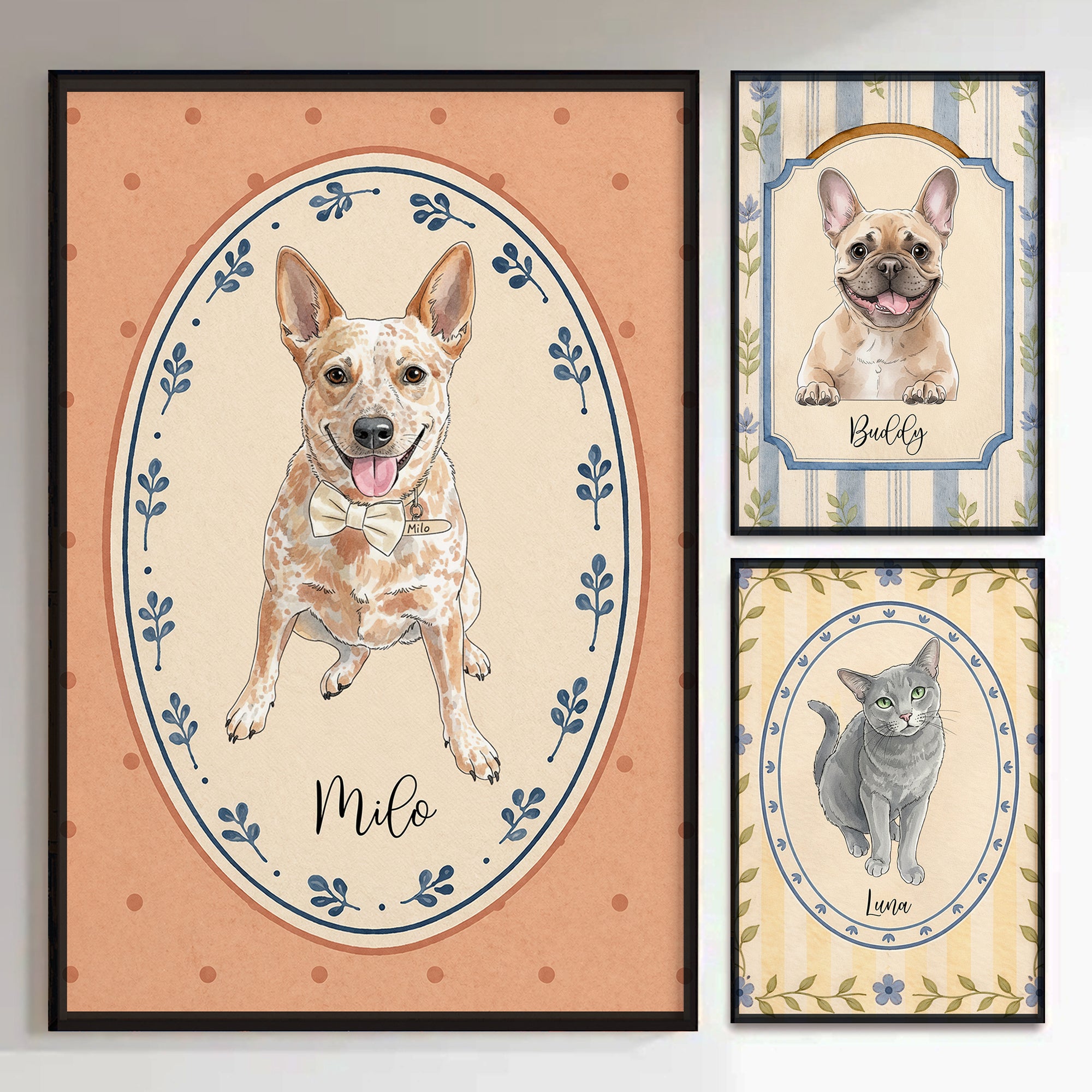 Pet-Portrait-Watercolor-Gift-For-Dog-Mom-Cat-Mom-Pet-Lovers-Personalized-Poster-1