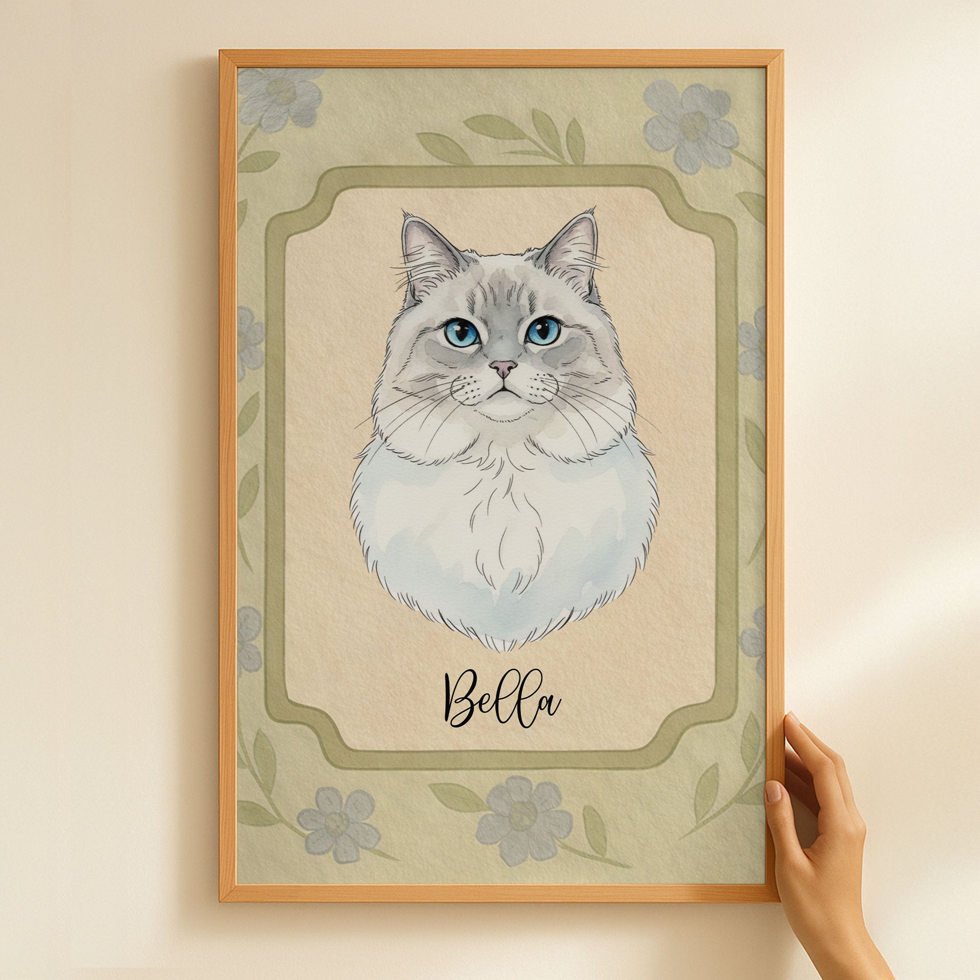 Pet-Portrait-Watercolor-Gift-For-Dog-Mom-Cat-Mom-Pet-Lovers-Personalized-Poster-5