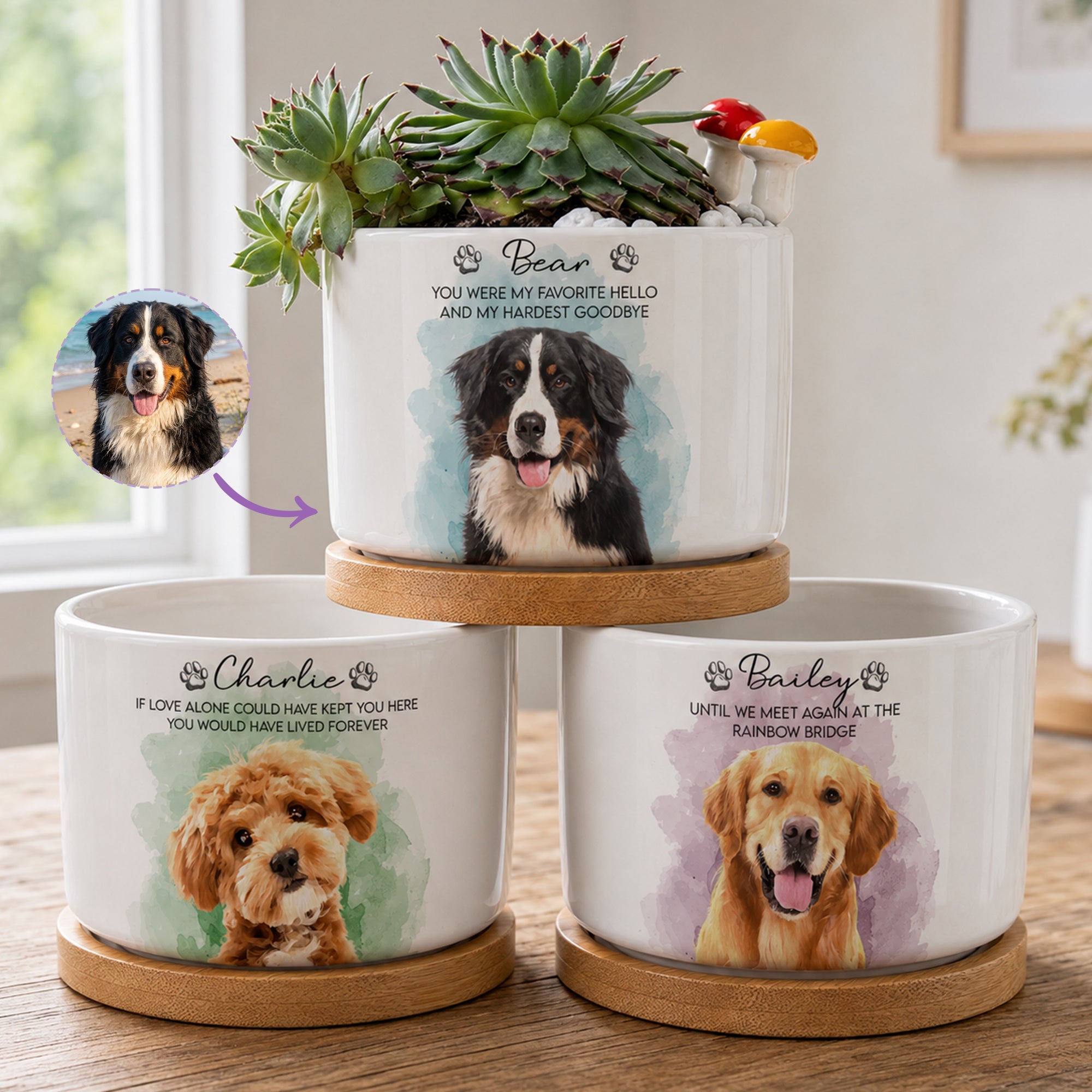 Pet-Watercolor-Ceramic-Planter,-Loss-Of-Pet-Gift-Personalized-Plant-Pot-1