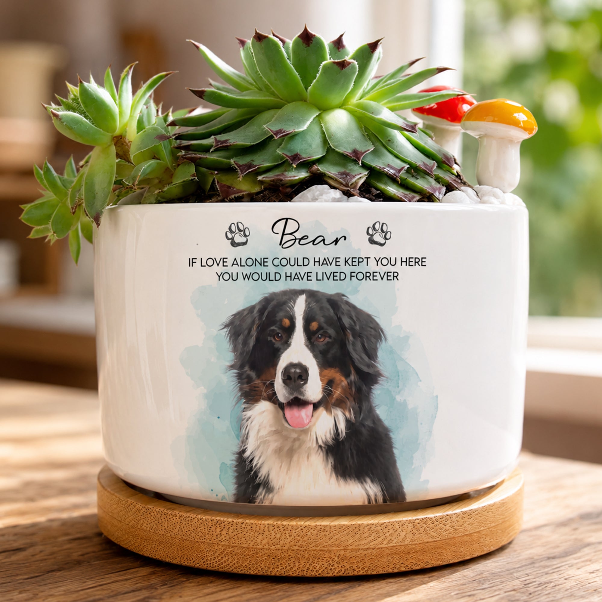 Pet-Watercolor-Ceramic-Planter,-Loss-Of-Pet-Gift-Personalized-Plant-Pot-2