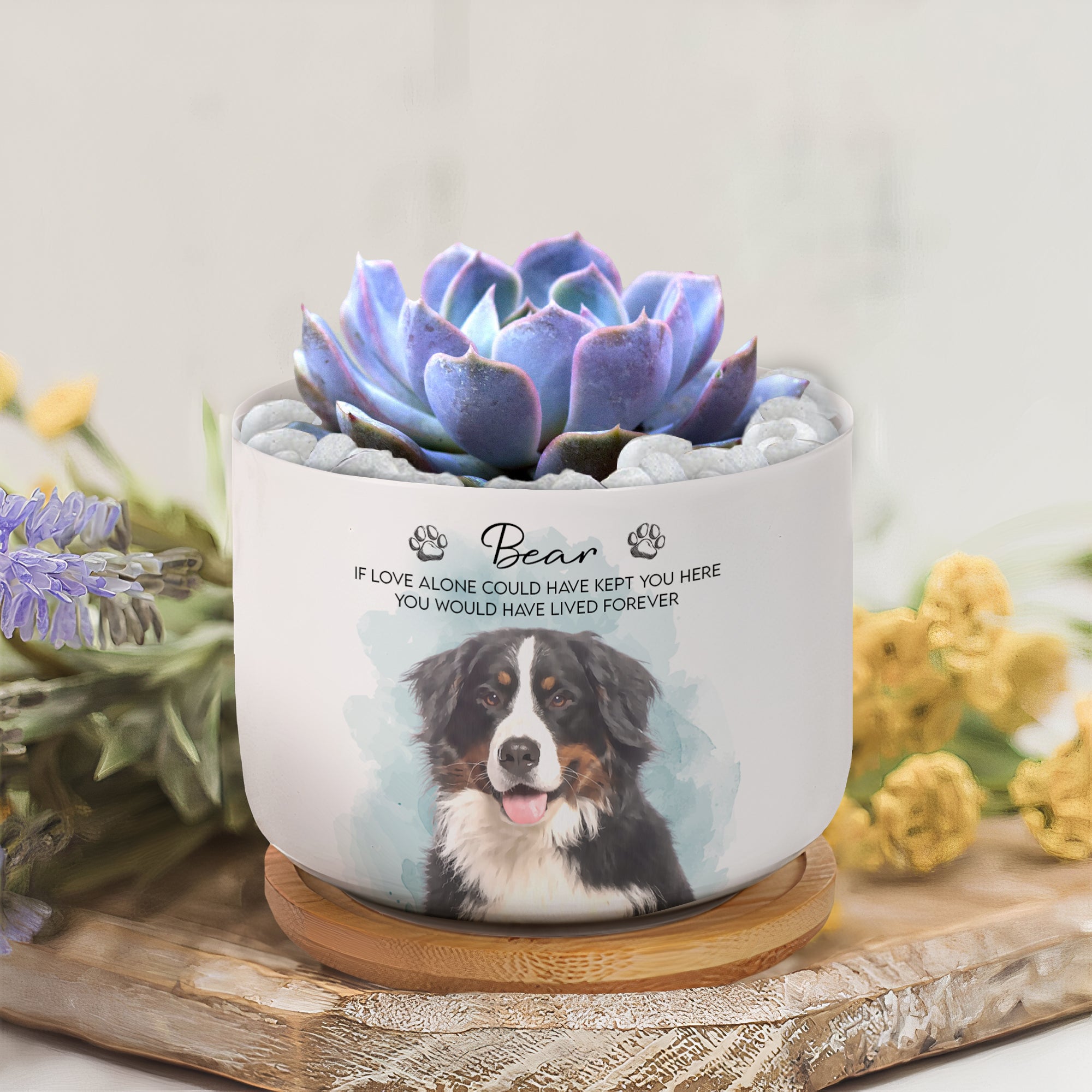 Pet-Watercolor-Ceramic-Planter,-Loss-Of-Pet-Gift-Personalized-Plant-Pot-4