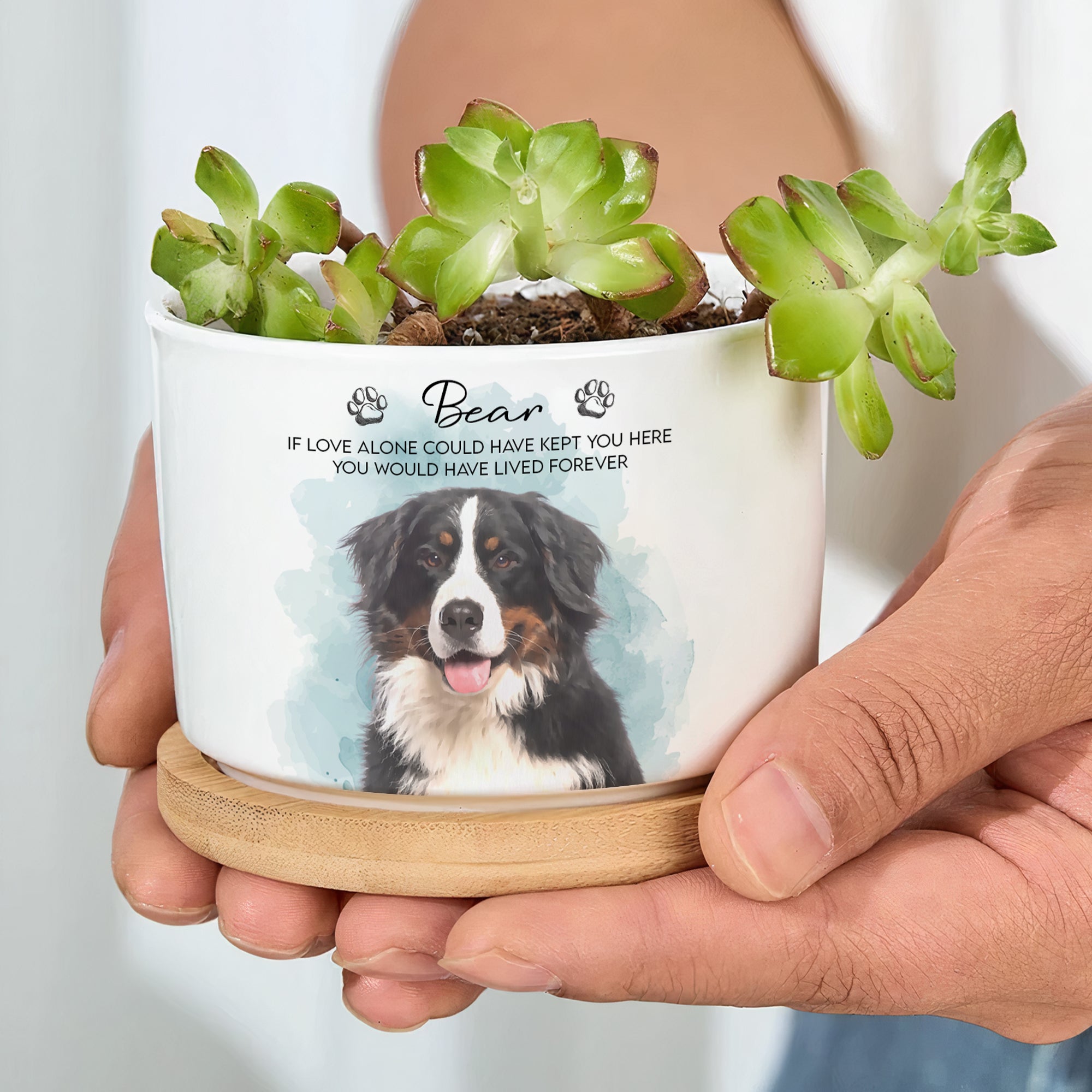 Pet-Watercolor-Ceramic-Planter,-Loss-Of-Pet-Gift-Personalized-Plant-Pot-6
