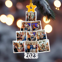Photo Coworker Christmas Tree - Personalized Acrylic Photo Ornament