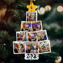 Photo Coworker Christmas Tree - Personalized Acrylic Photo Ornament