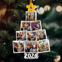 Photo Coworker Christmas Tree - Personalized Acrylic Photo Ornament