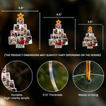 Photo Family Tree Christmas - Personalized Family Photo Ornament