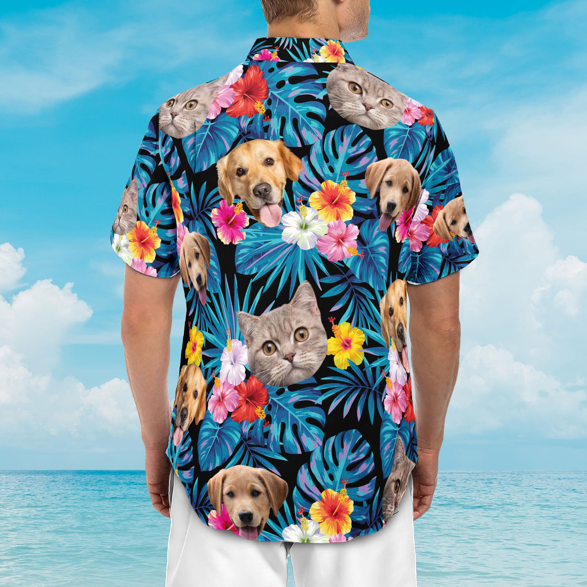 Custom Face For Men, Women - Personalized Photo Hawaiian Shirt