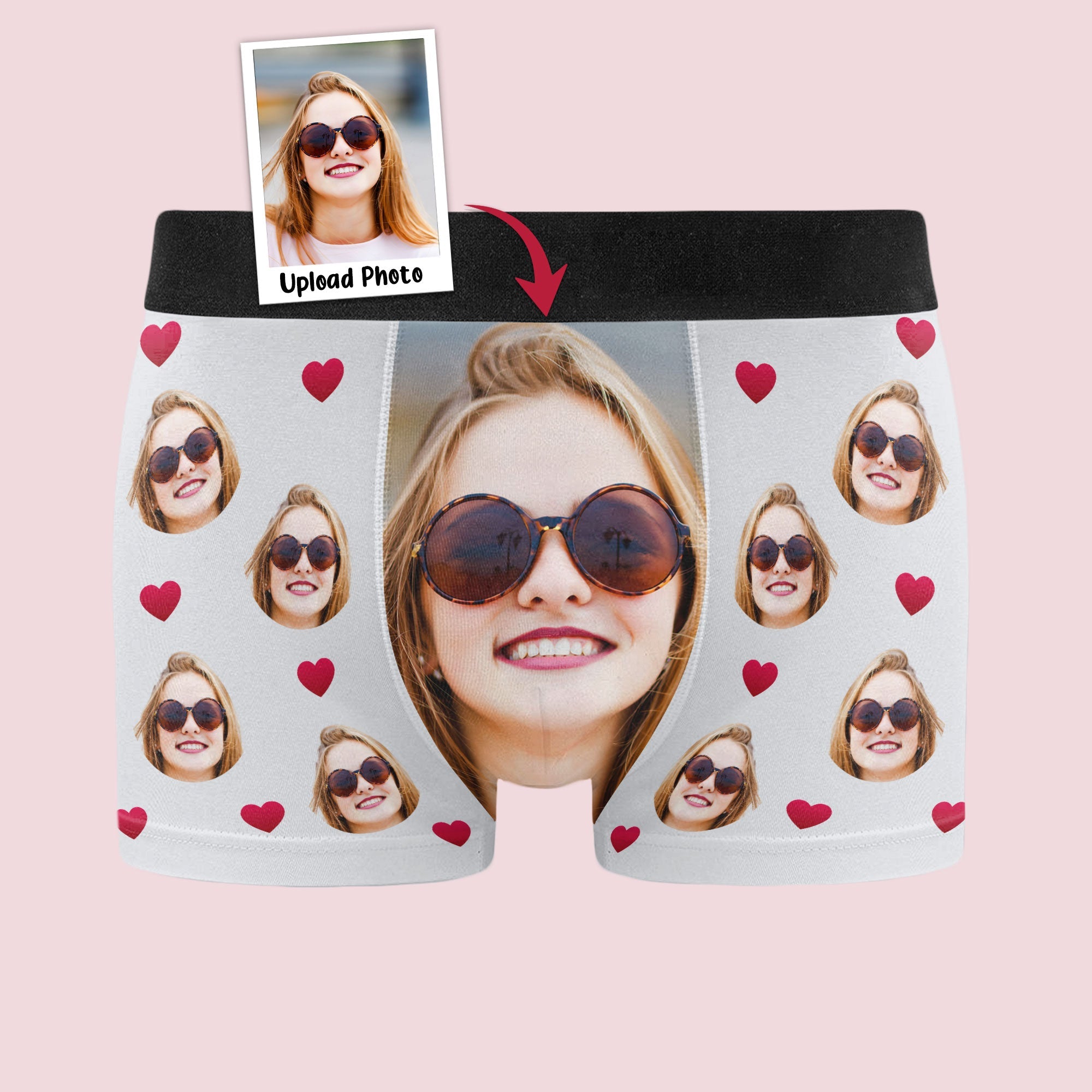 So It's Mine - Personalized Photo Men's Boxer Briefs - Anniversary Gifts For Men, Husband, Him, Boyfriend - Christmas Gift For Husband