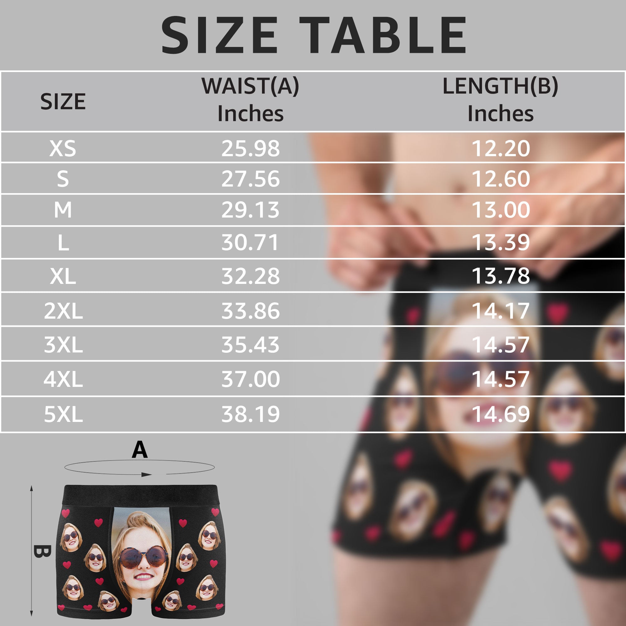 Father's Day Gifts, Choking Hazard - Personalized Photo Men's Boxer Briefs - Anniversary Gifts For Men, Husband, Him, Boyfriend
