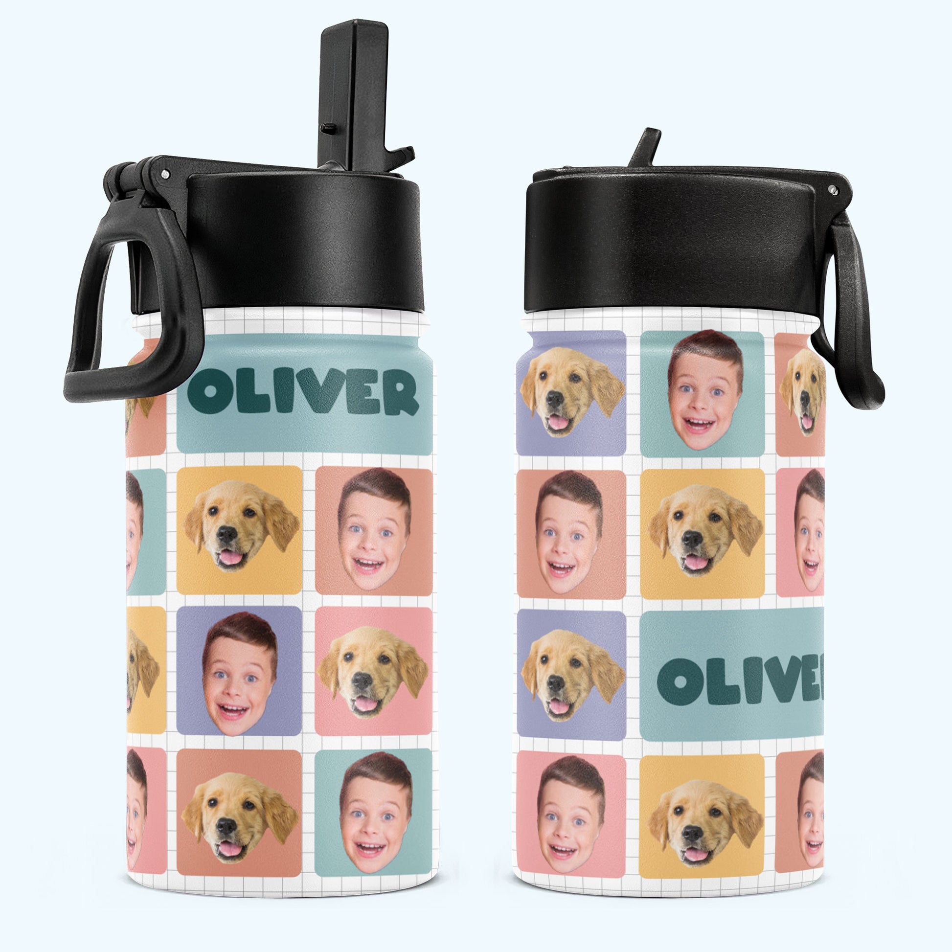 I'm Ready To Crush School - Personalized Kids Water Bottle With