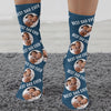 Best Dad Ever - Personalized Photo Crew Socks