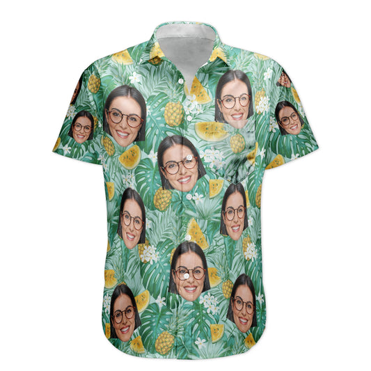 Custom Face - Personalized Photo Hawaiian Shirt